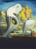 The Architectonic Angelus 1933 Poster von Salvador Dalí