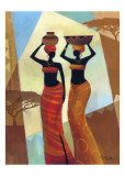Sisters Prints by Keith Mallett