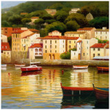 Le Vieux Port Plakater av Stu Brity