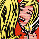 Girl in Mirror, c.1963 Prints by Roy Lichtenstein