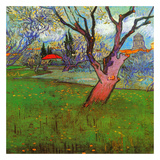 Vue D'Arles Avec Arbres En Fleurs Posters tekijänä Vincent van Gogh