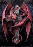 Anne Stokes- Dragon Poster
