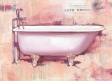 Bath Collage IV Poster von Cano 