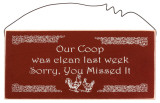 Our Coop Wood Sign