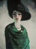 La Femme au Chapeau Noir Posters par Kees van Dongen