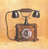 Antique Phone Poster by Conde 