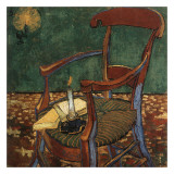 Le Fauteuil De Paul Gauguin Poster by Vincent van Gogh