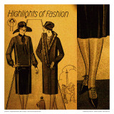 Vintage Womenwear 1925 IV (Yellow) Pósters por Jean-François Dupuis Vintage Womenwear 1925 IV (Yellow) Pósters por Jean-François Dupuis