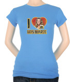 Juniors: Charlie's Angels-I Love Kris T-shirts
