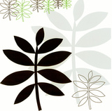 Hoja En Contrate VI Prints by Fraga 