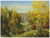 Autumn Way II Prints by Igor Priscepa