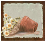 Small Trees And Pots V Art by L. Romero