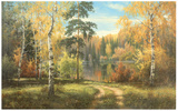 Autumn Way III Prints by Igor Priscepa