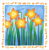 Flowers Reaching For The Sky IV Posters by Urpina 