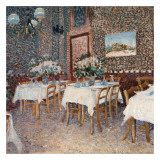 Intérieur d'un Restaurant Kunst von Vincent van Gogh