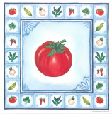 Blue Veggies II Prints by Urpina 