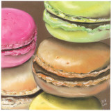 5 Macarons Posters by Béatrice Hallier
