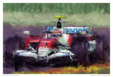 Racing Car 3 Prints by Jean-François Dupuis