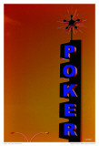 Poker - Orange Posters by Pascal Normand
