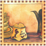 Lemon And Cups Posters by Urpina 