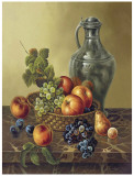 Late Autumn Fruit Basket Prints by Corrado Pila