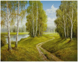 Romantic Pathway Posters af Helmut Glassl Romantic Pathway Posters af Helmut Glassl
