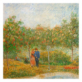 Parc Voyer D'Argenson A Asnieres (Détail 2) Art par Vincent van Gogh