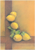 Waterfall Of Lemons Plakater av Basch