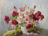 Antique Roses Prints by E. Kruger