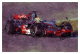 Racing Car 4 Posters by Jean-François Dupuis