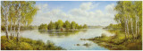 Lake In Masuren II Posters by Helmut Glassl