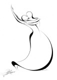 Dancing Couple No. 2 Affiches par Alijan Alijanpour