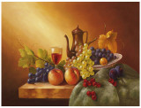 Still Life With Fruits I Posters by Fasani 