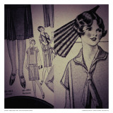 Vintage Girlwear 1925 Láminas por Jean-François Dupuis Vintage Girlwear 1925 Láminas por Jean-François Dupuis