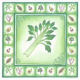 Green Veggies II Prints by Urpina 