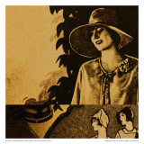 Vintage Womenwear 1925 II (Yellow) Poster par Jean-François Dupuis