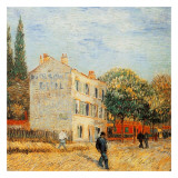 Le Restaurant Rispal A Asniere Poster van Vincent van Gogh