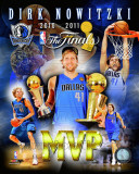 Dirk Nowitzki 2011 NBA Finals MVP Portrait Plus Photo