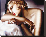 Die Schläferin Leinwand von Tamara de Lempicka
