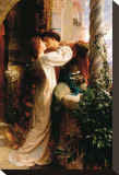 Romeo et Juliette Reproduction transférée sur toile : par Clarence Alphonse Gagnon