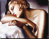 The Sleeper Impressão em tela esticada por Tamara de Lempicka