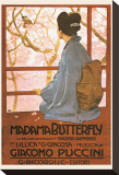 Madama Butterfly Stretched Canvas Print by Leopoldo Metlicovitz