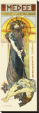 Medee Stretched Canvas Print by Alphonse Mucha