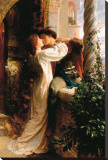 Romeo y Julieta (Romeo and Juliet) Reproducción en lienzo de la lámina por Clarence Alphonse Gagnon