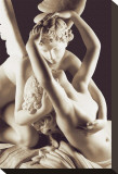 Le Ravissement de Psyché Reproduction transférée sur toile : par Antonio Canova