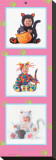 Enfants II Reproduction transférée sur toile : par Tom Arma