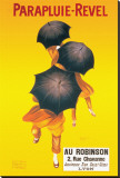 Parapluie-Revel Stretched Canvas Print by Leonetto Cappiello