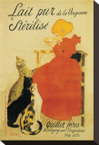 Leche pura Reproducción en lienzo de la lámina por Théophile Alexandre Steinlen Leche pura Reproducción en lienzo de la lámina por Théophile Alexandre Steinlen