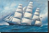 Glory of the Seas Stretched Canvas Print by Antonio Jacobsen