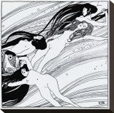 The Blood of Fish, c.1898 Stretched Canvas Print by Gustav Klimt